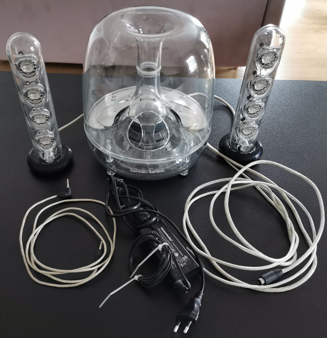 Głośniki 2.1 Harman Kardon Soundsticks III oryginalny zestaw