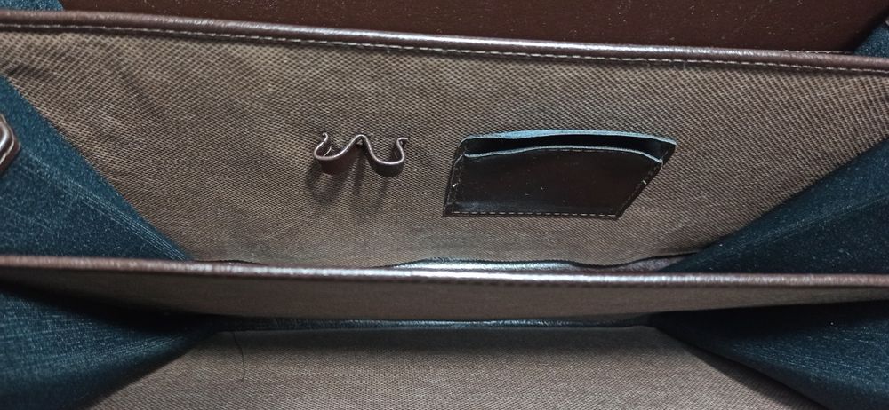 Teczka/aktówka brązowa