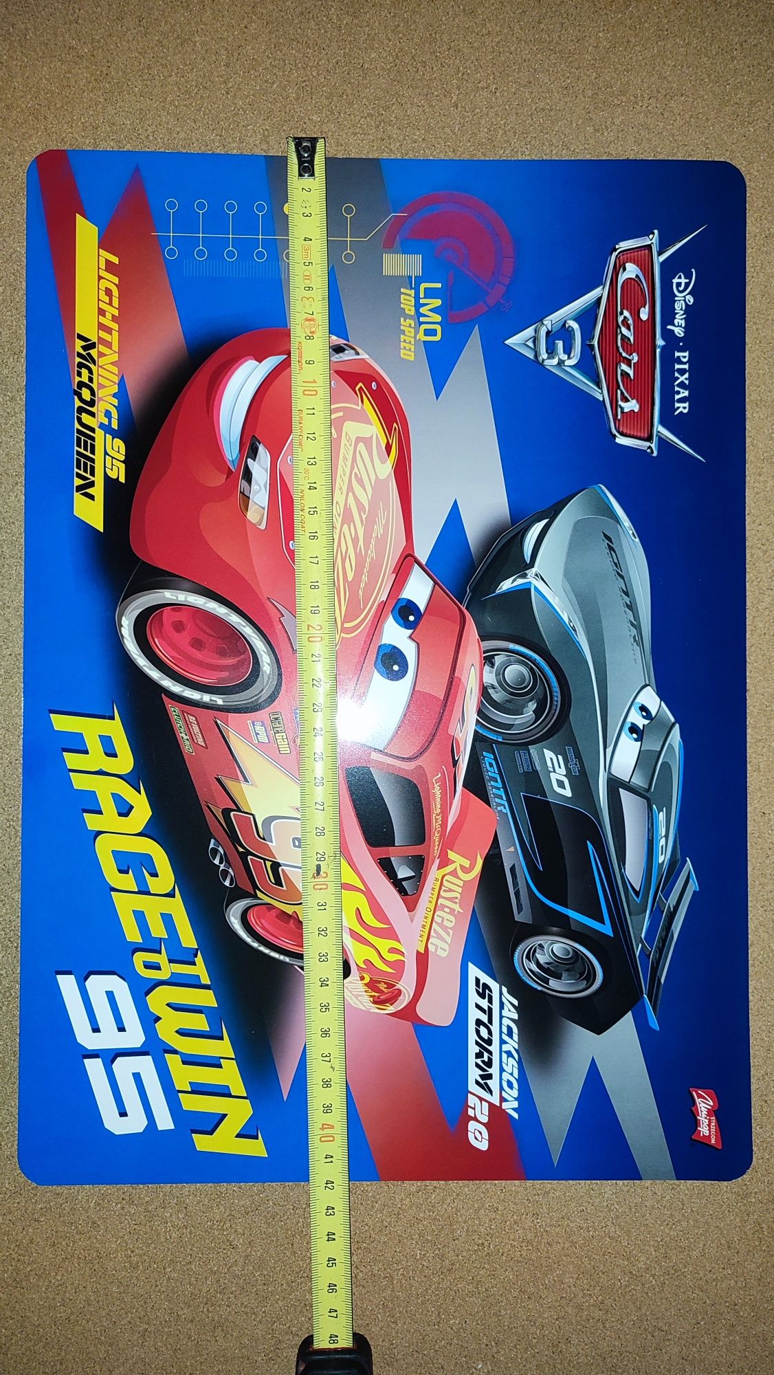 Disney Cars Auta Zygzak Jackson Cruz Podkładka Regularna Dwustronna