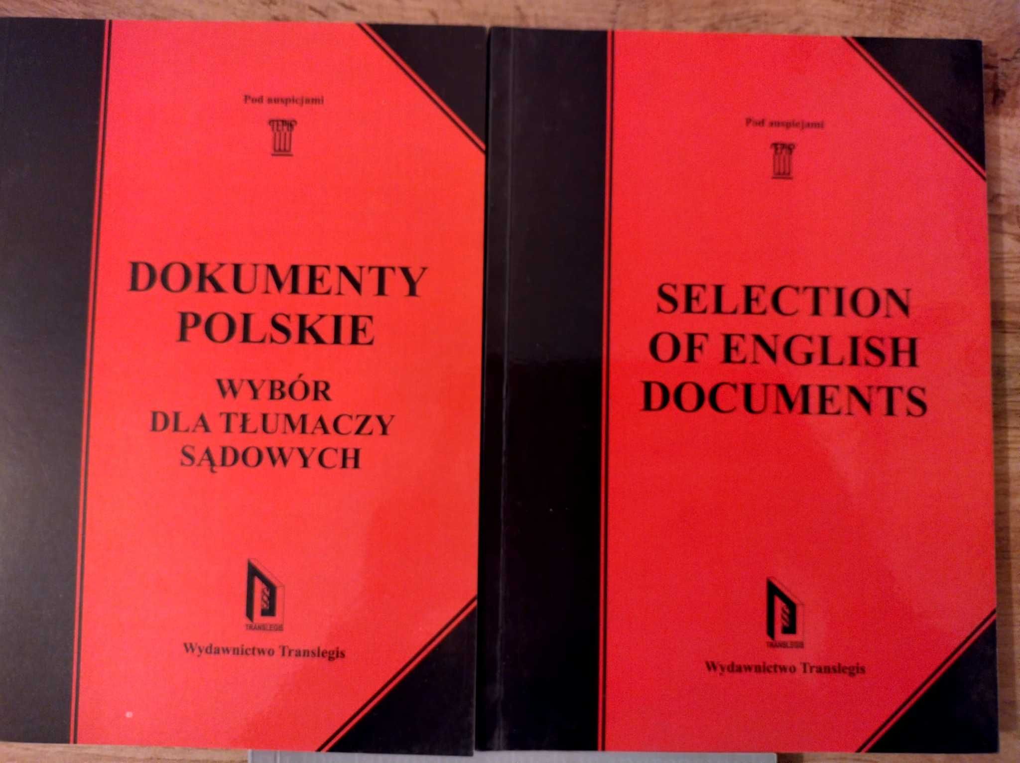 Dokumenty polskie - wybór dla tłumaczy sadowych