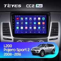 Штатная магнитола Teyes CC2 Plus Mitsubishi Pajero Sport/L200