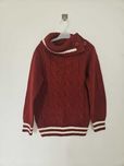 Sweter z wywijanym golfem Terranova rozmiar 104/110 bluza elegancki