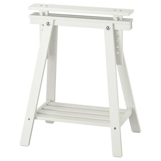Mittback trestle ikea Cavaletes Branco