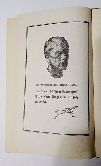 Militaria de Trincheira Adolfo Hitler Mein Kampf a Minha Luta 1937