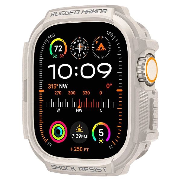 Spigen Rugged Armor Apple Watch Ultra 1 / 2 (49 Mm) Dune Beige