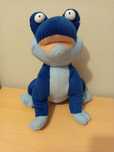 Peluche sapo em azul