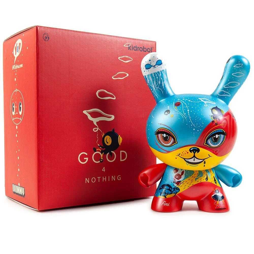 Kidrobot by 64 Colors Good 4 Nothing Dunny 8'' LE 800!