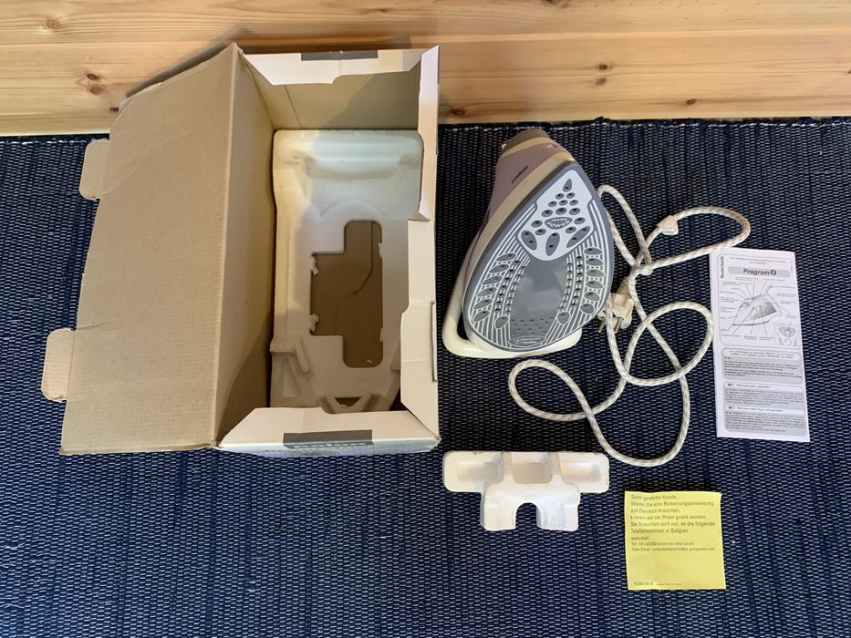 Ferro de Engomar Calor FV9230 – 2400W com Vapor e Programas