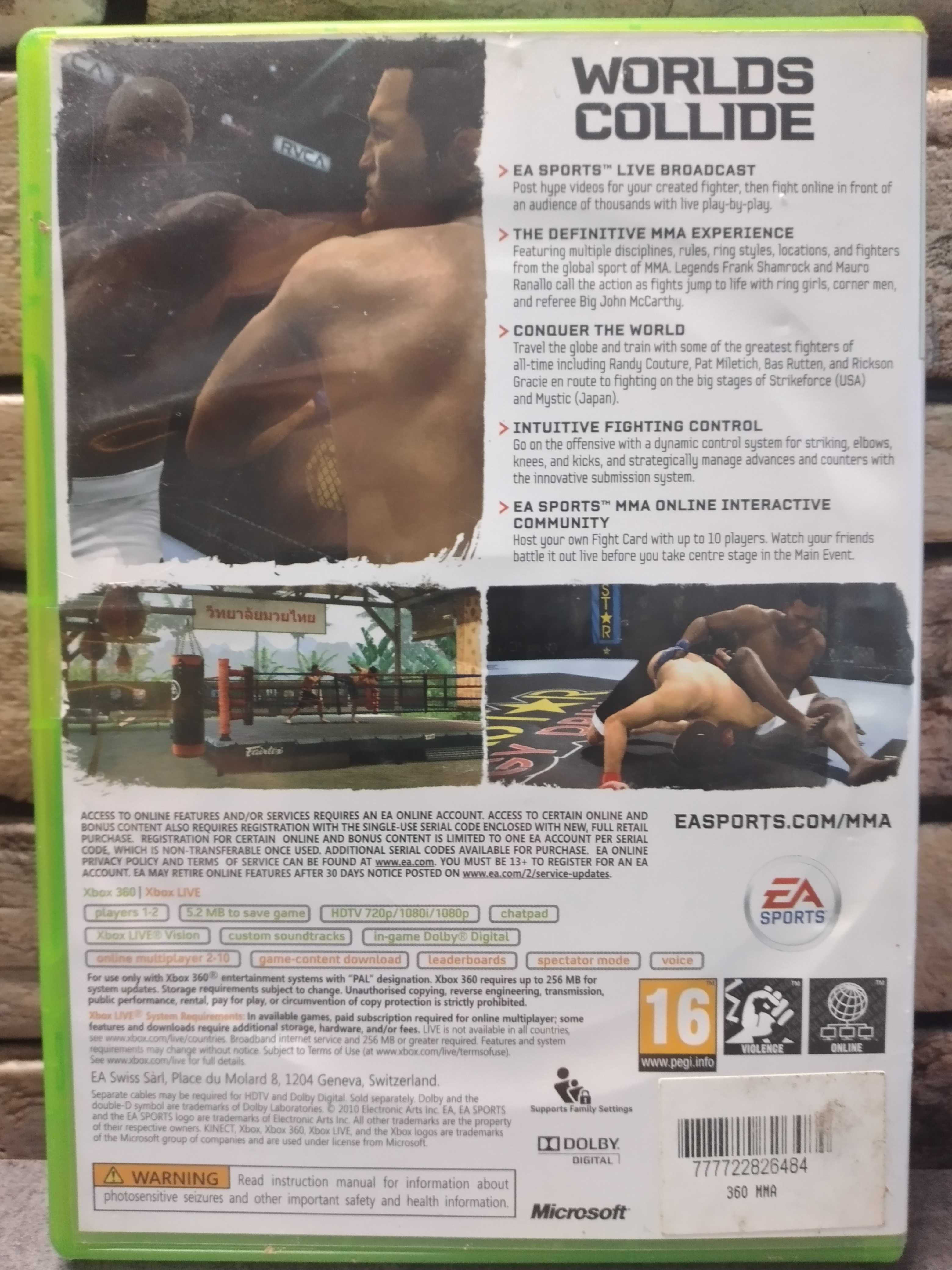 MMA EA Sports-gra Xbox 360