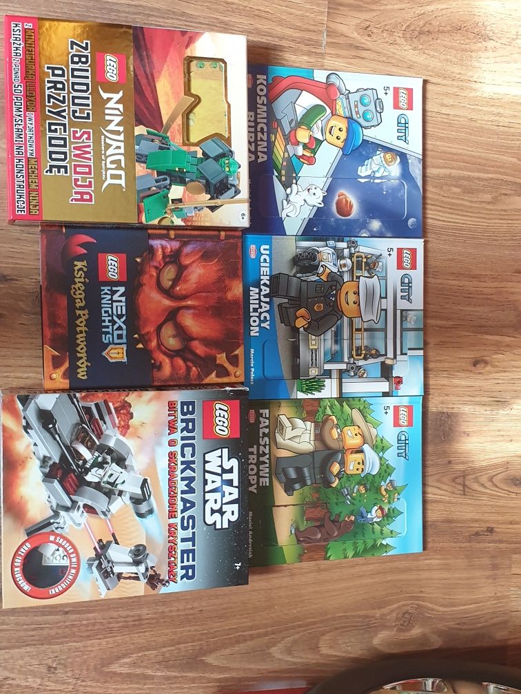 Książki LEGO - Nexo Knights i wiele więcej.