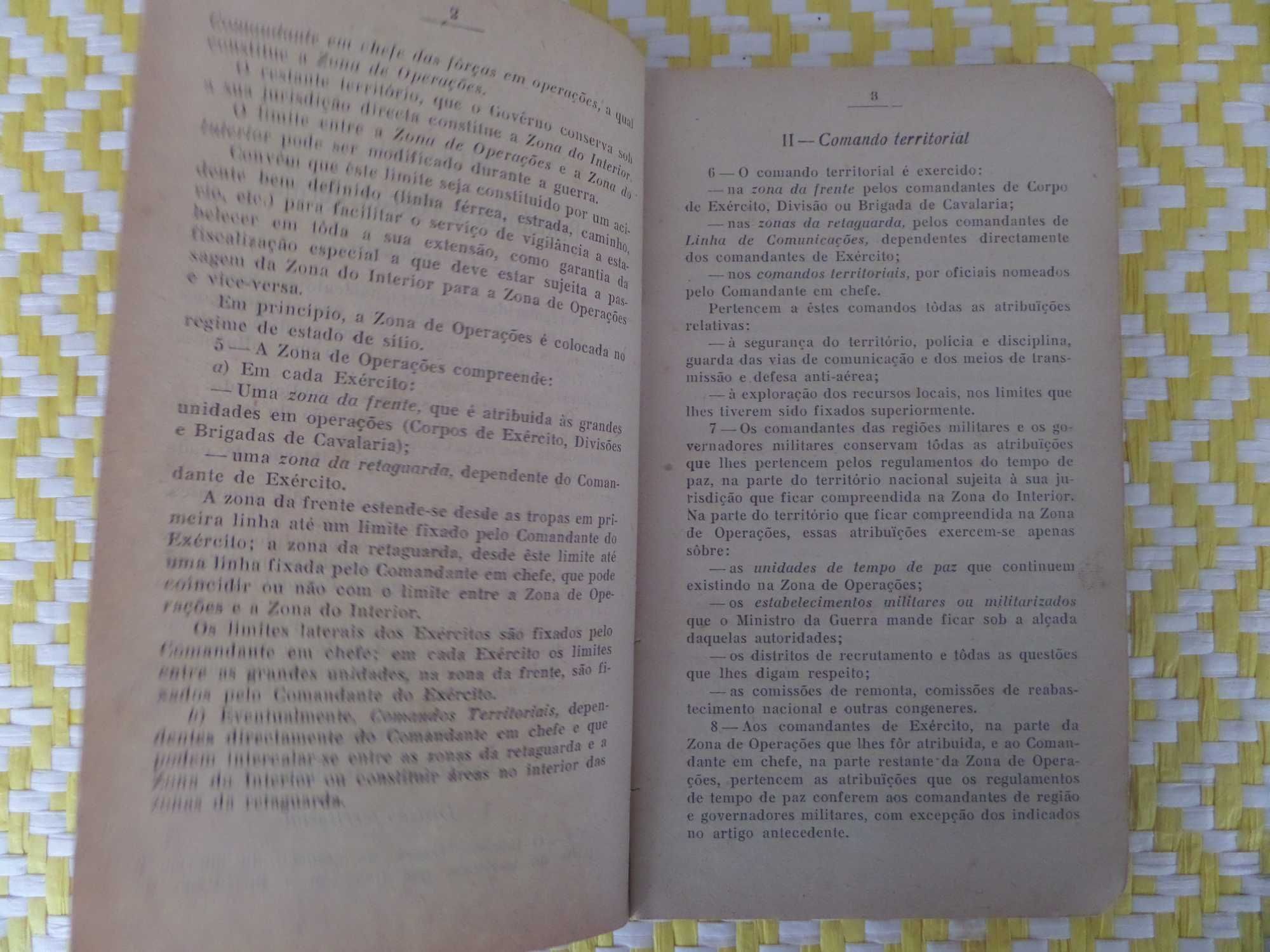 Regulamento para o Serviço de Campanha -Ano 1935?
Min. da Guerra