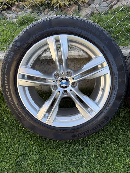 Oryginalne Alufelgi z oponami do BMW X5 f15 19 cali Continental 255/50