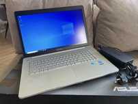 Laptop ASUS N750J-  i7, GTX 750M, SSD + HDD, 16 GB RAM - Nowa Bateria!