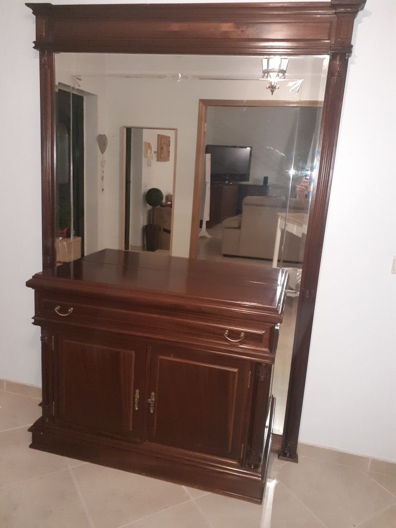 Movel entrada com espelho