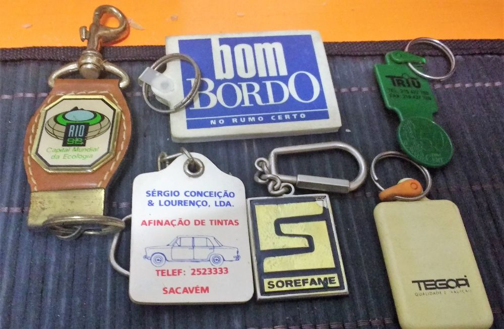 Porta-chaves antigos (envio grátis)