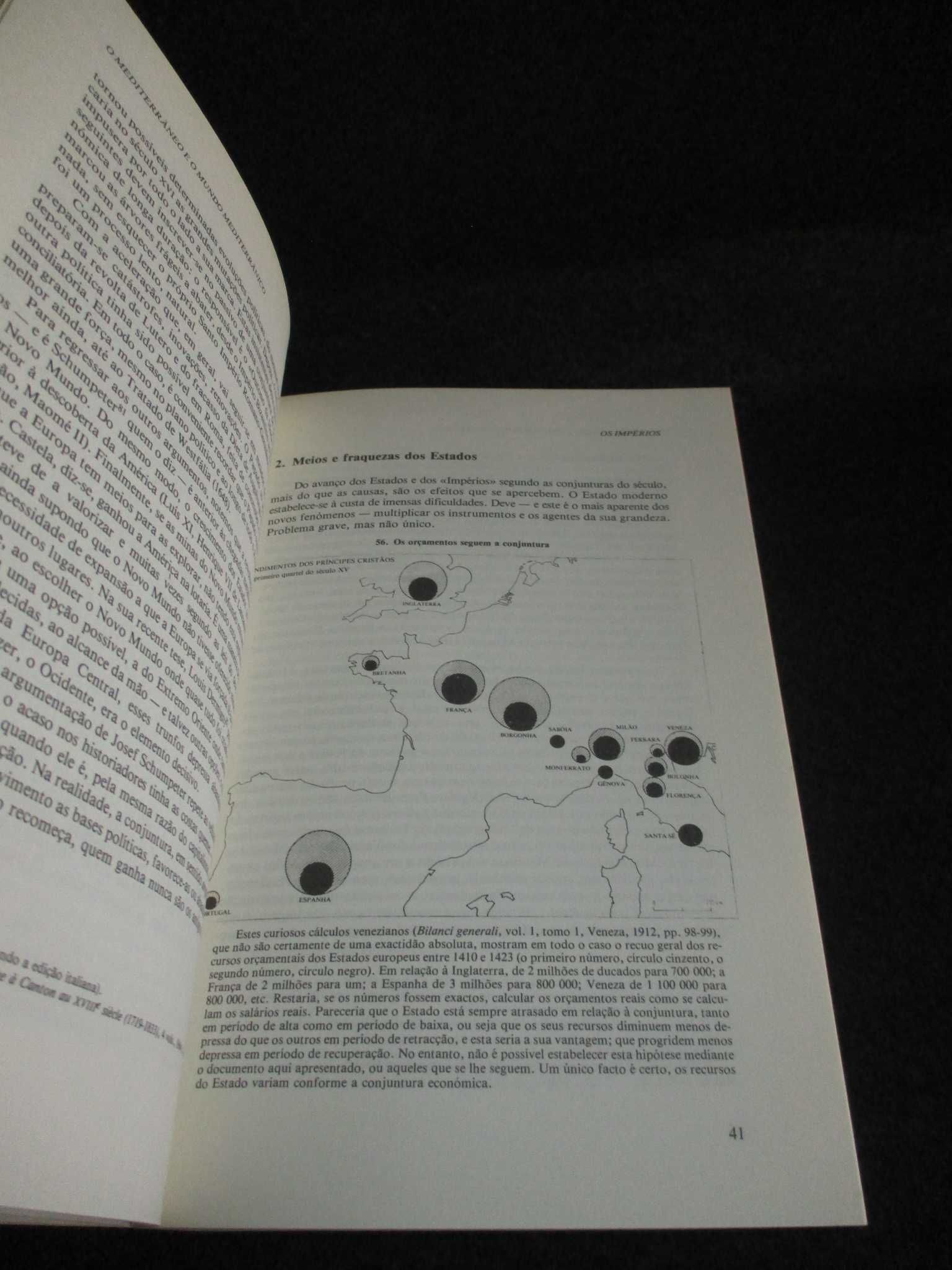 Livros O Mediterrâneo e o Mundo Mediterrânico Fernand Braudel Completo