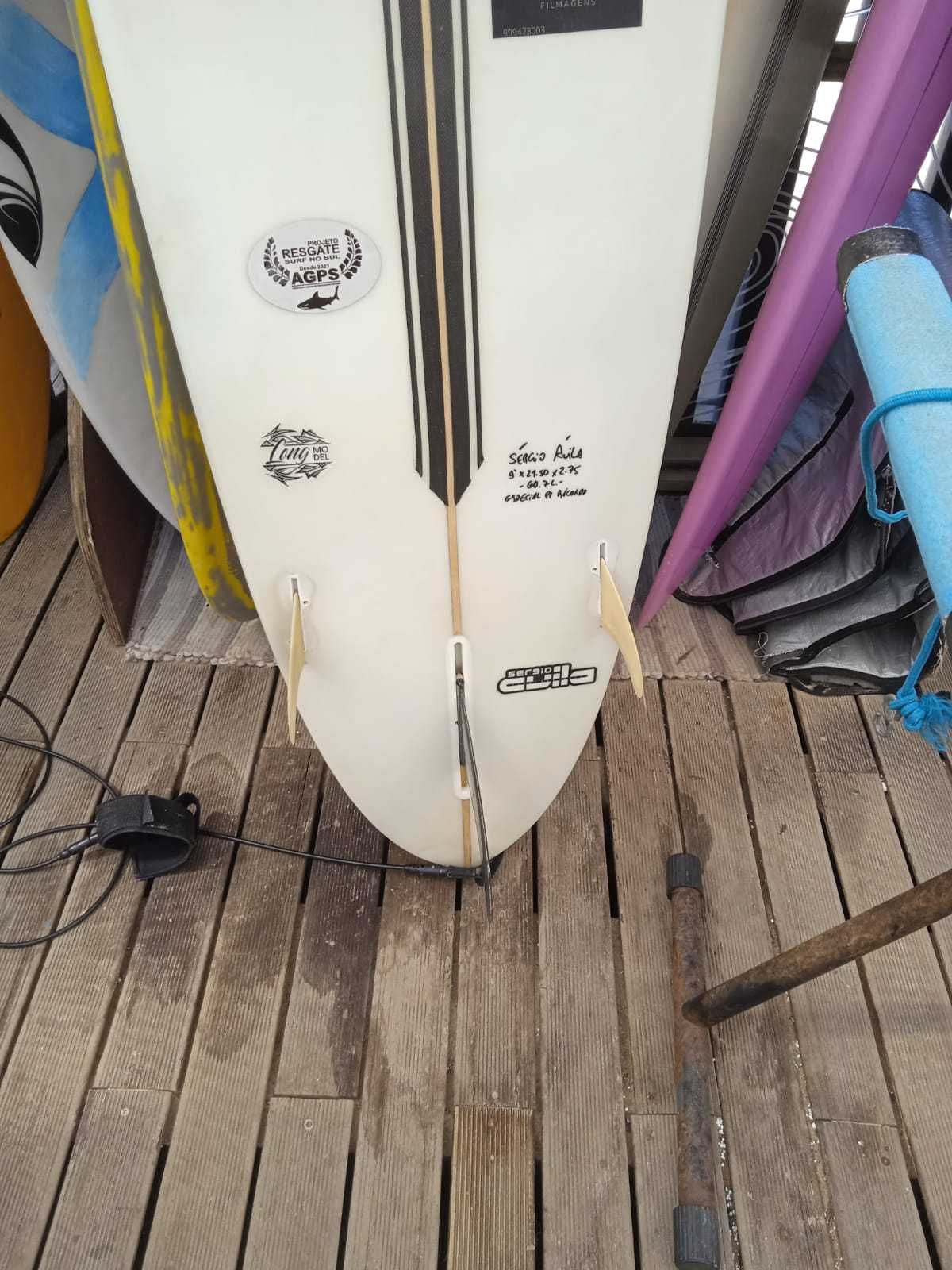 Prancha de surf longboard 9.0 progressiva