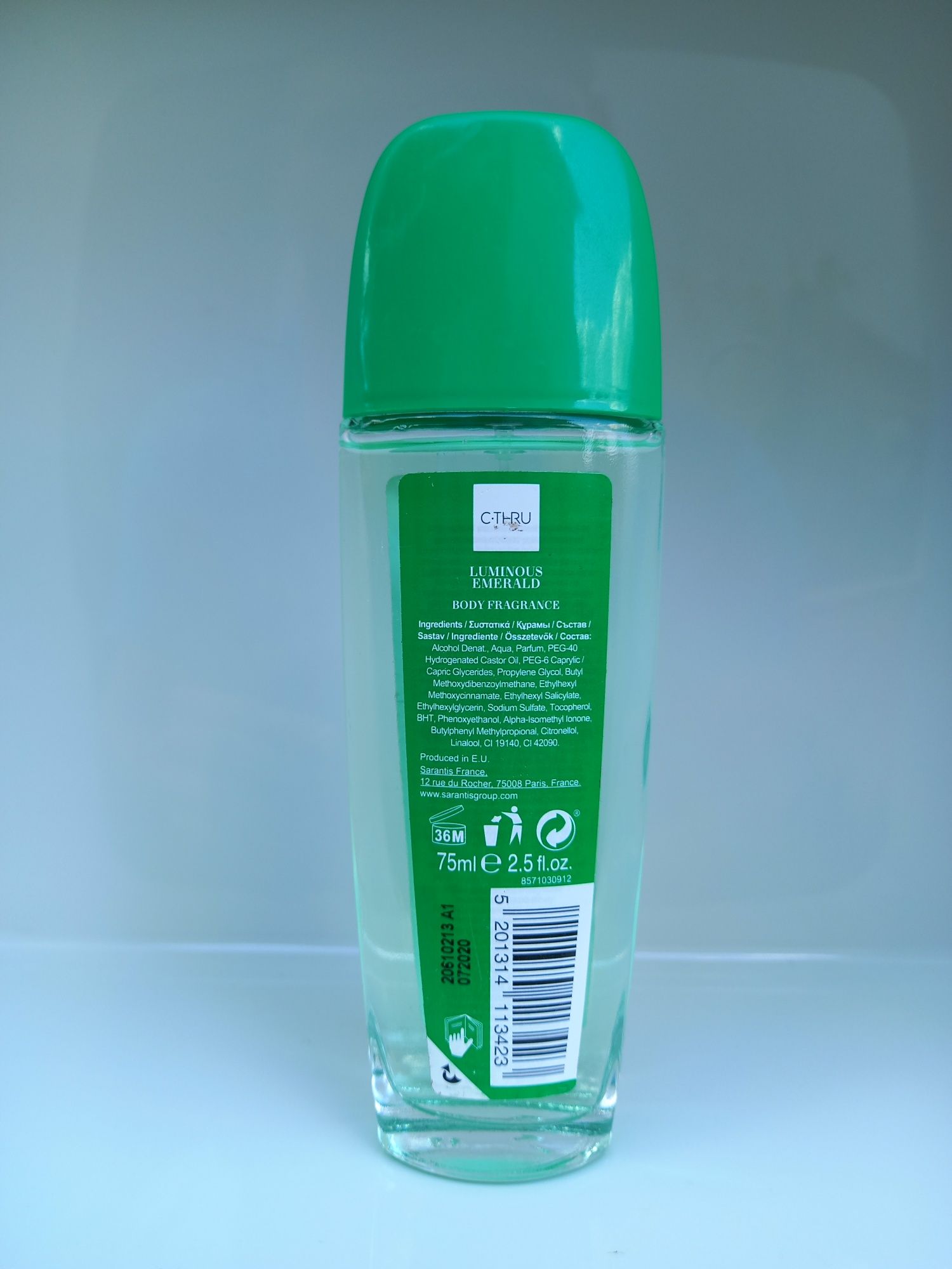 C-THRU Luminous Emerald 75 ml deo perfumy damskie Vintage !