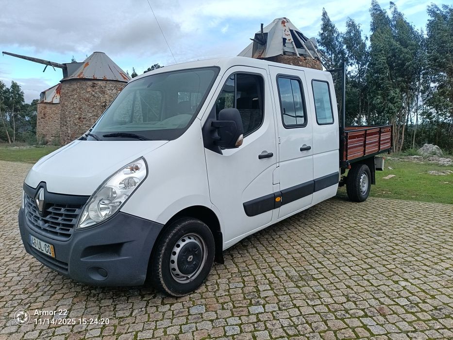 Renault master lll 9 lugares e caixa de carga