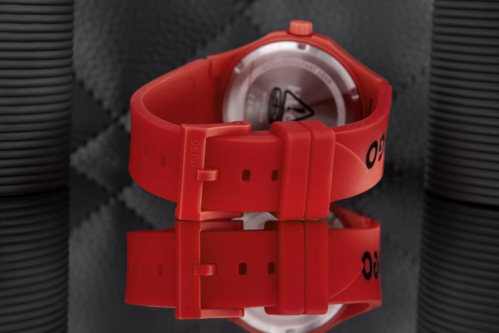 Zegarek Męski Hugo Lit For Him Red 1.530346 + BOX