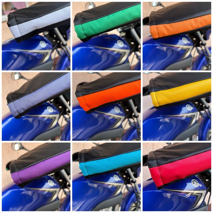 Теплые чехлы на руль, зимние мото перчатки, бар муфты для скутера