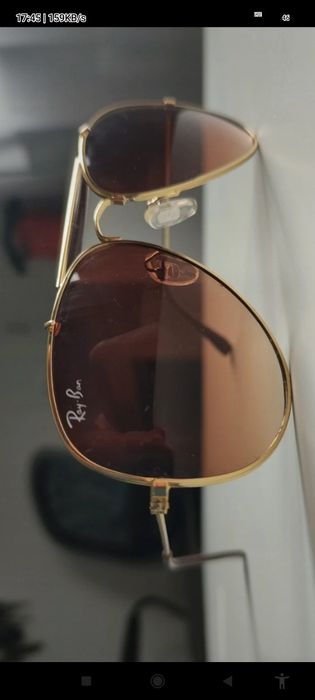 Ray Ban Okulary przeciwsłoneczne pilotki cieniowane