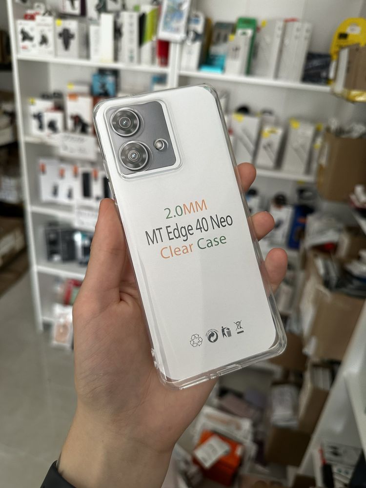 Etui przezroczyste 2mm MOTOROLA EDGE 40 NEO