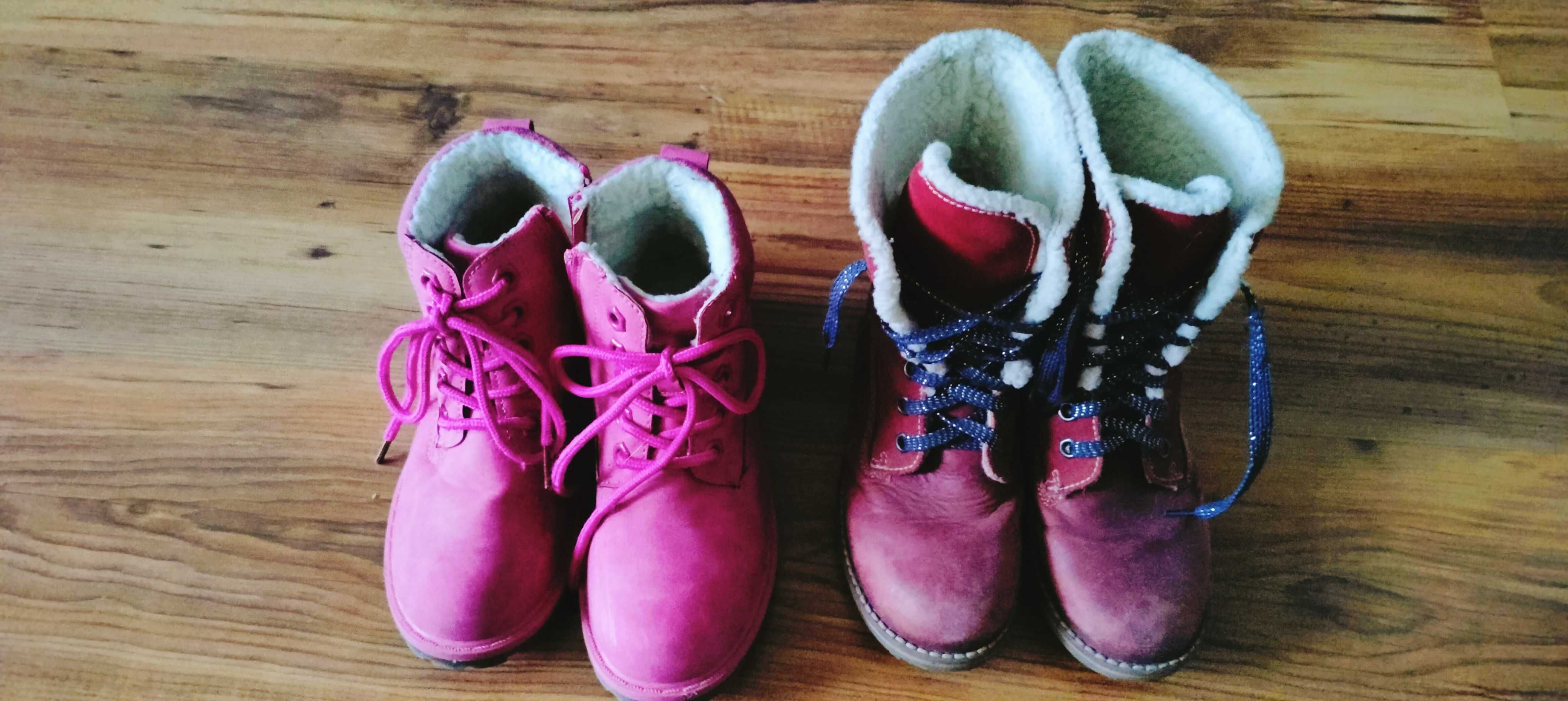 Zimowe buty dla dziewczynki