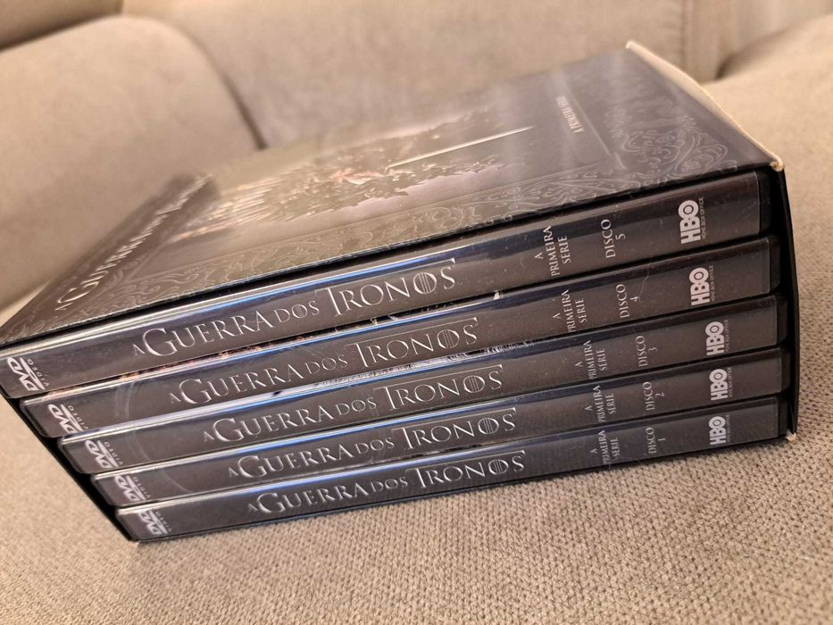 Primeira temporada completa "Guerra dos Tronos" (DVD)