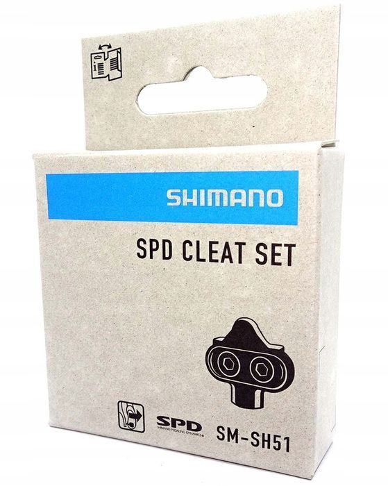 Bloki MTB SPD SHIMANO SM-SH51 Jednokierunkowe Oryginał