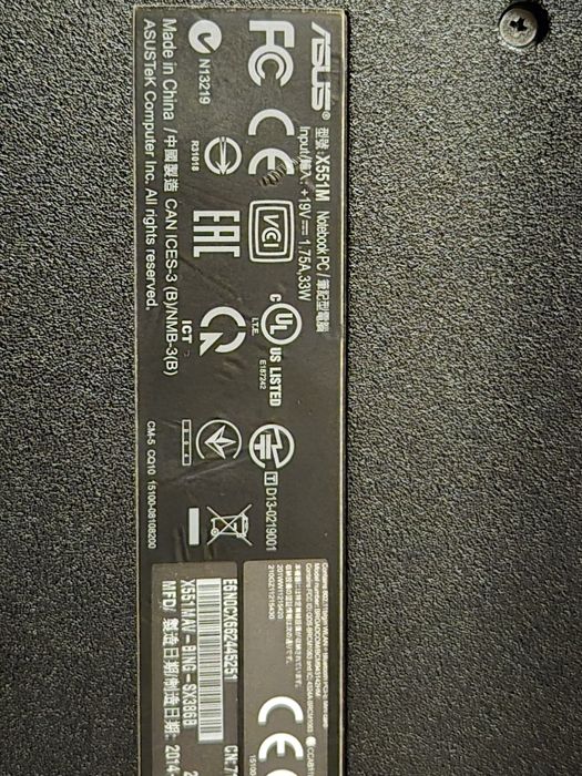 Laptop Asus X551M