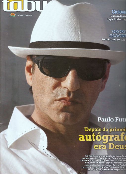 Futre em capa, revista e recorte 2011
