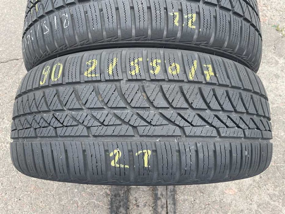 Hankook Kinergy 4S 215/50r17 91H шини бу M+S 2 штуки