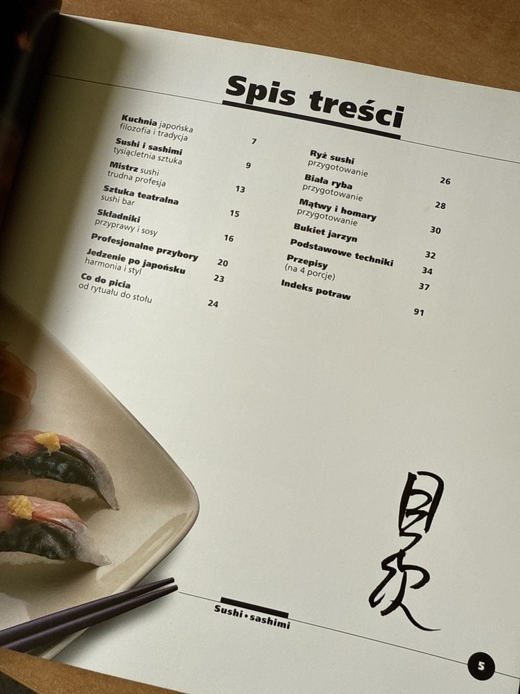 Książka Sushi i sashimi okazja
