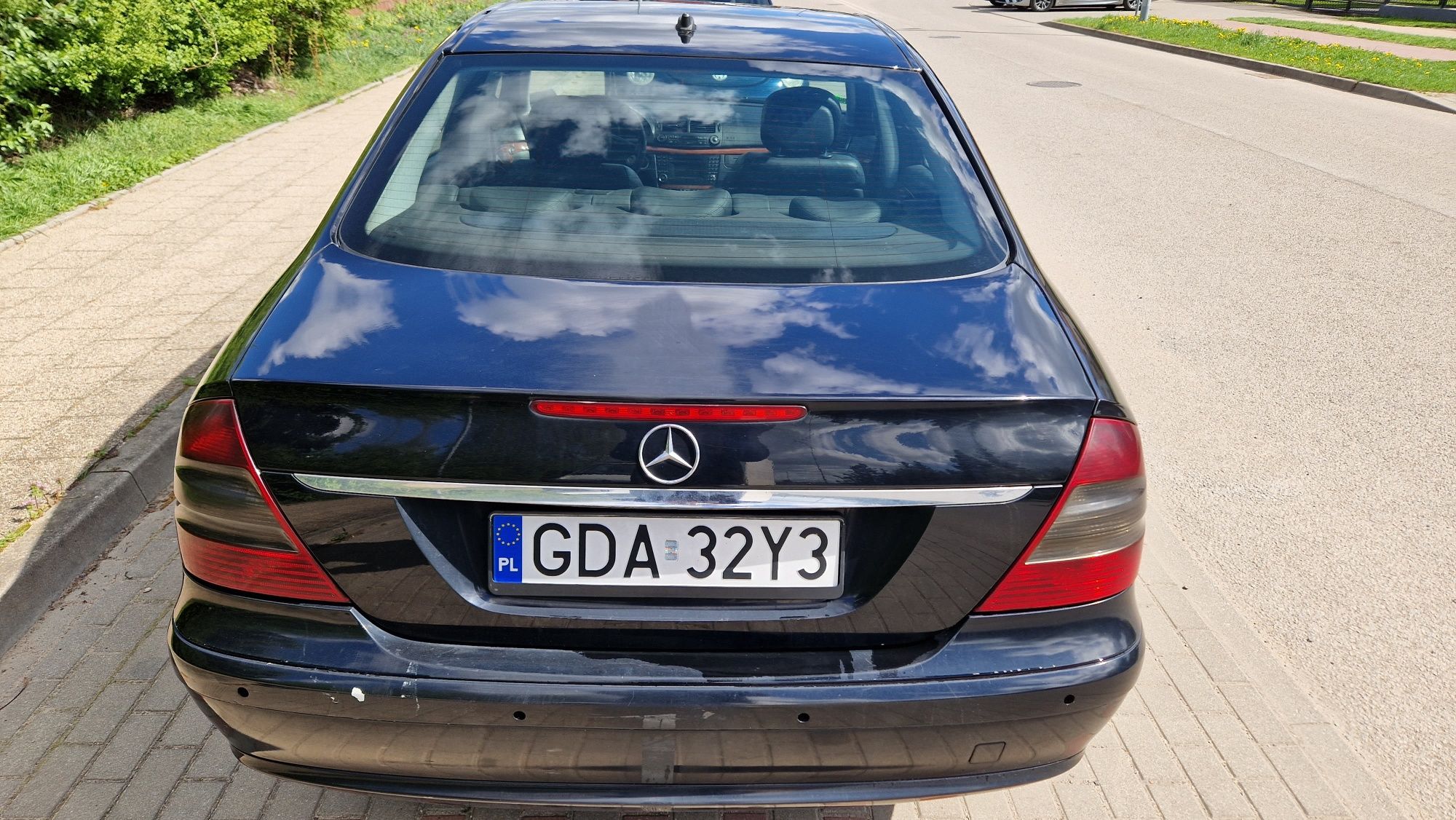 Mercedes W211 E Klasa 2009 2.2 diesel uszkodzony