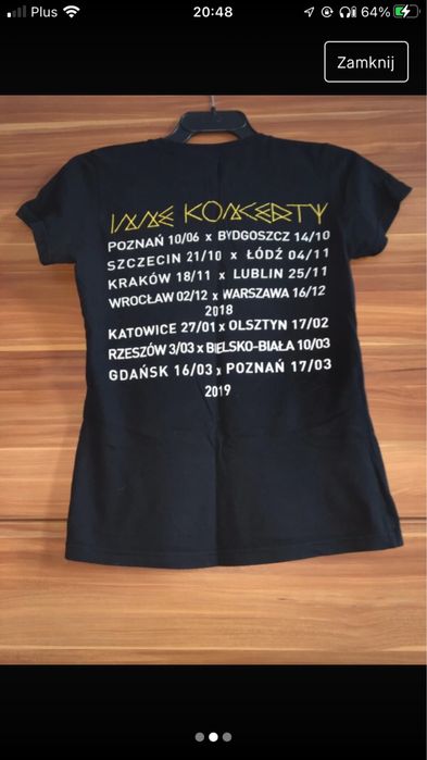 Koszulka z koncertu Weronika Juszczak