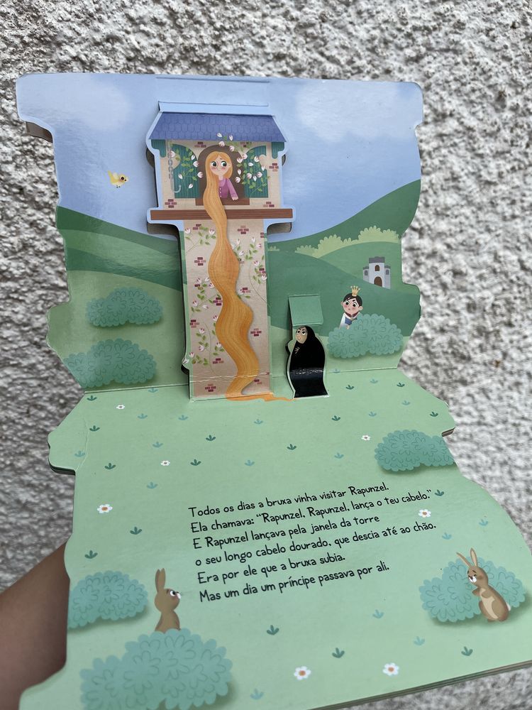 Castelo da Rapunzel + oferta de livro 3D