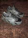 Nike Huarache Pretas/Cinza Escuro