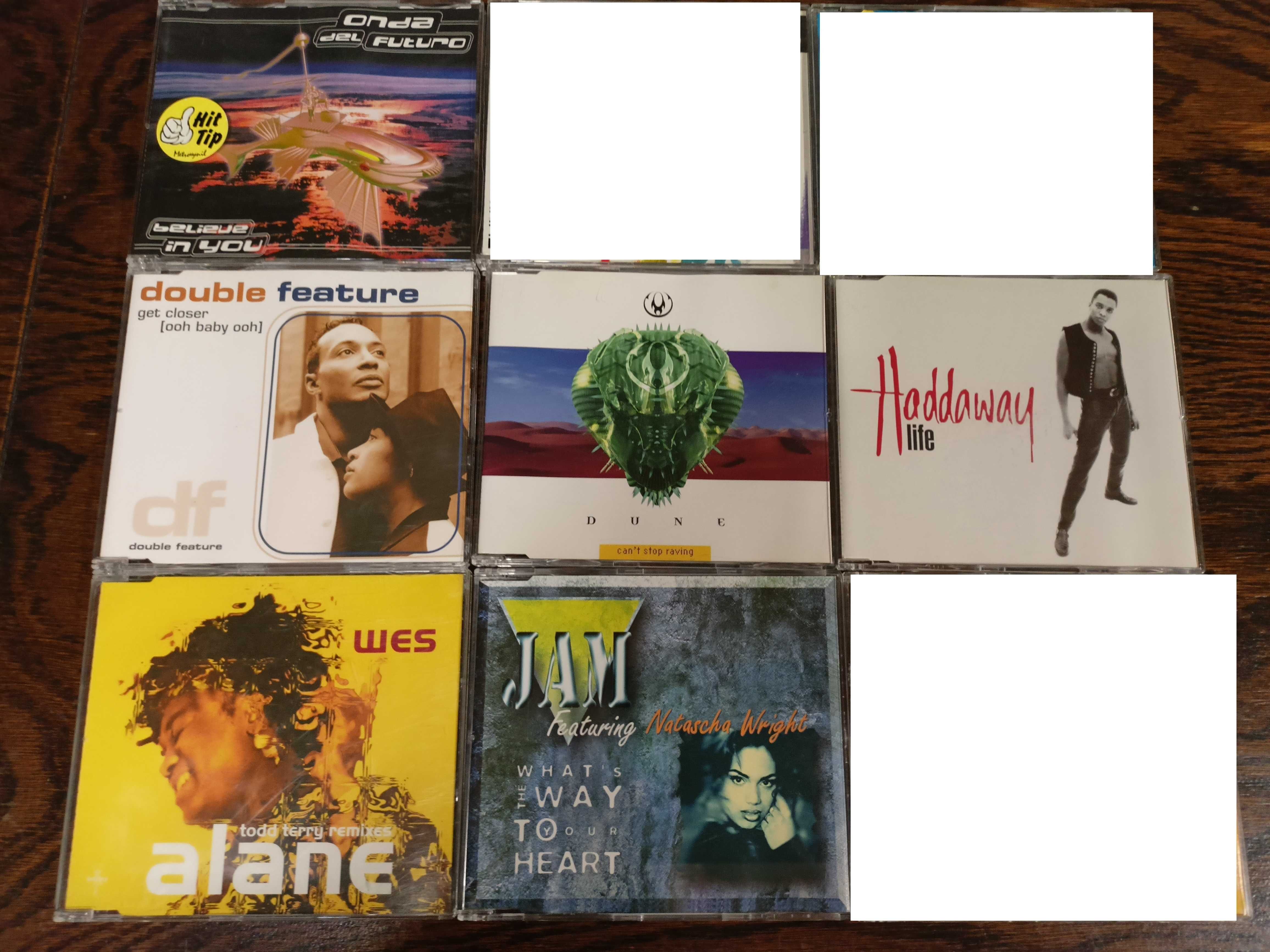 Single, płyty CD mix - dance, pop, techno, rock, reggae, inne