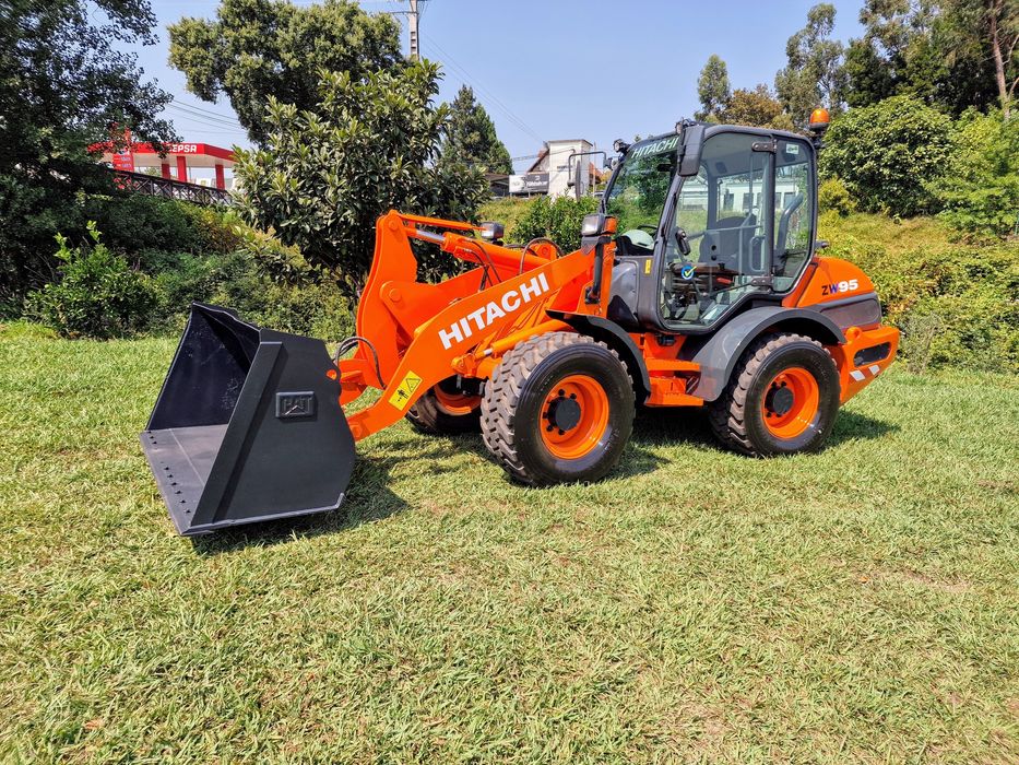Pá carregadora hitachi