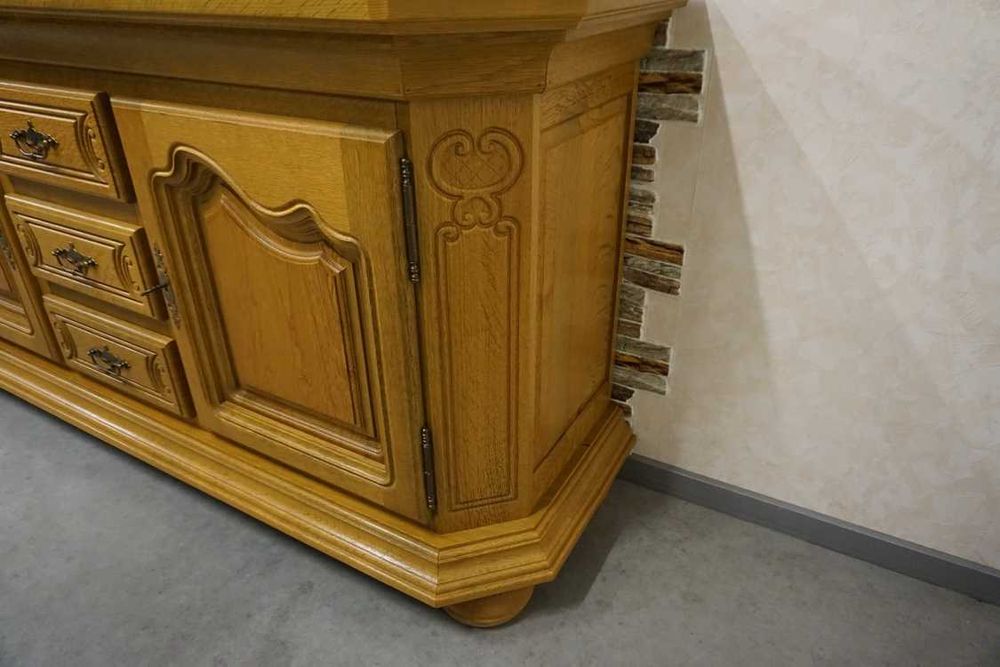 Komoda Lity Dąb 2 Drzwiowa szer. 180 cm   (p-1181)