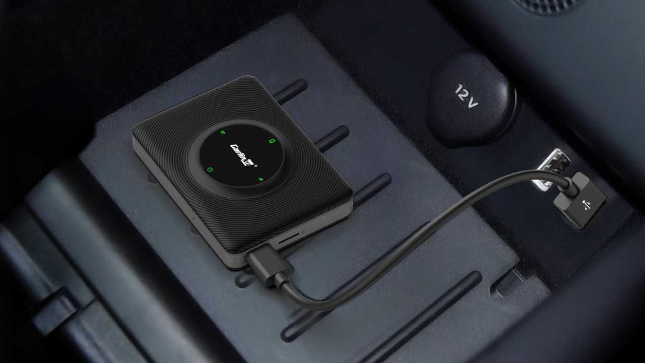 Адаптер CarlinKit T2C for Tesla - беспроводной CarPlay & Android Auto
