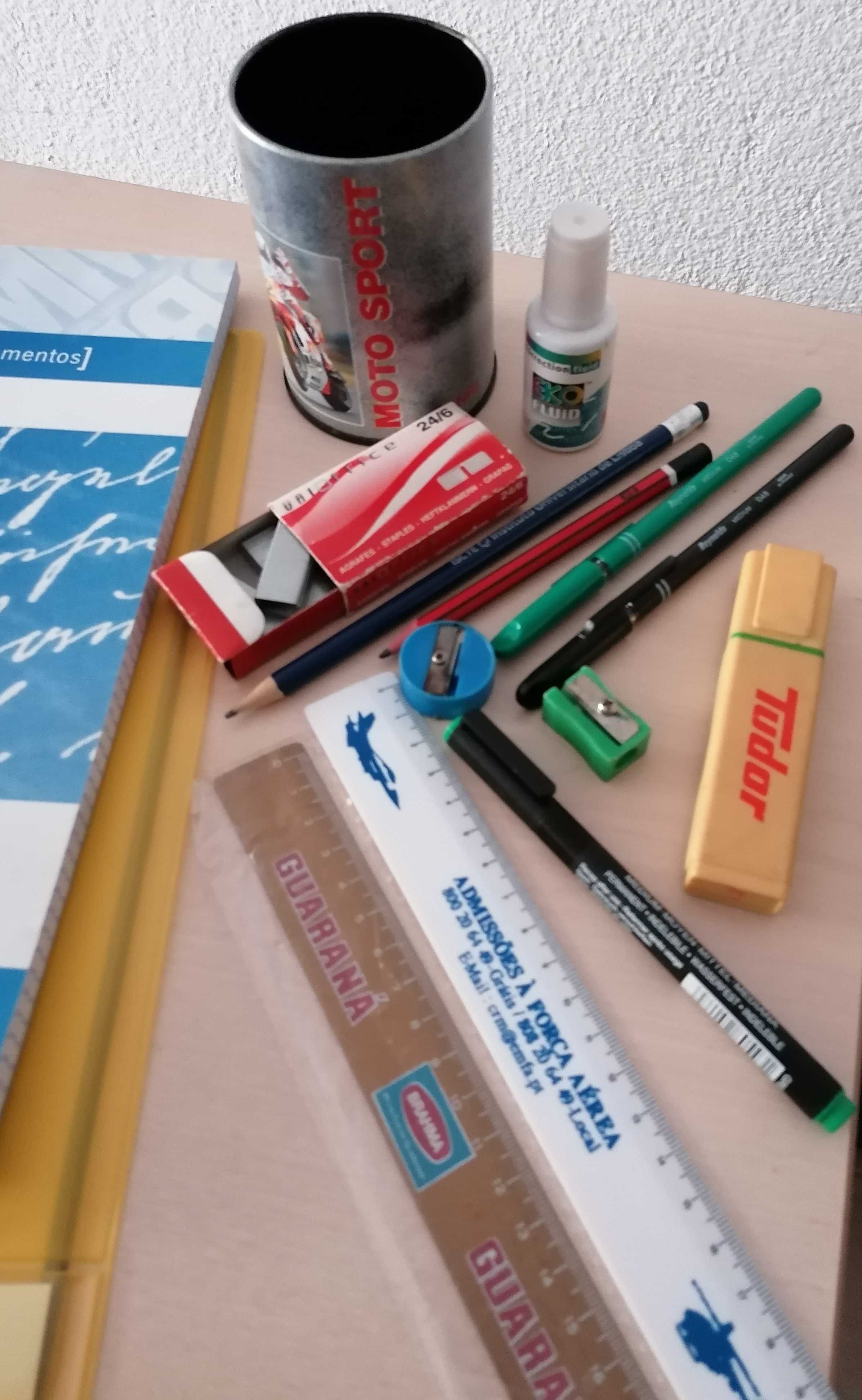 Material escolar e outro, tudo por 5€