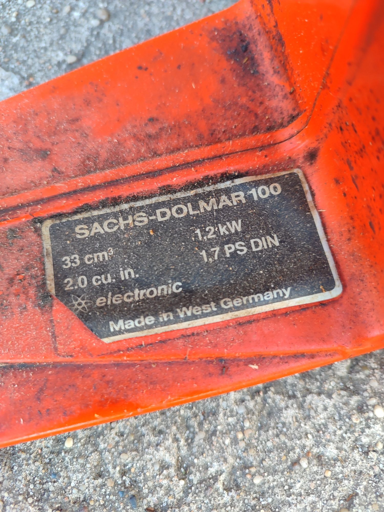 Piła spalinowa łańcuchowa Sachs Dolmar 100