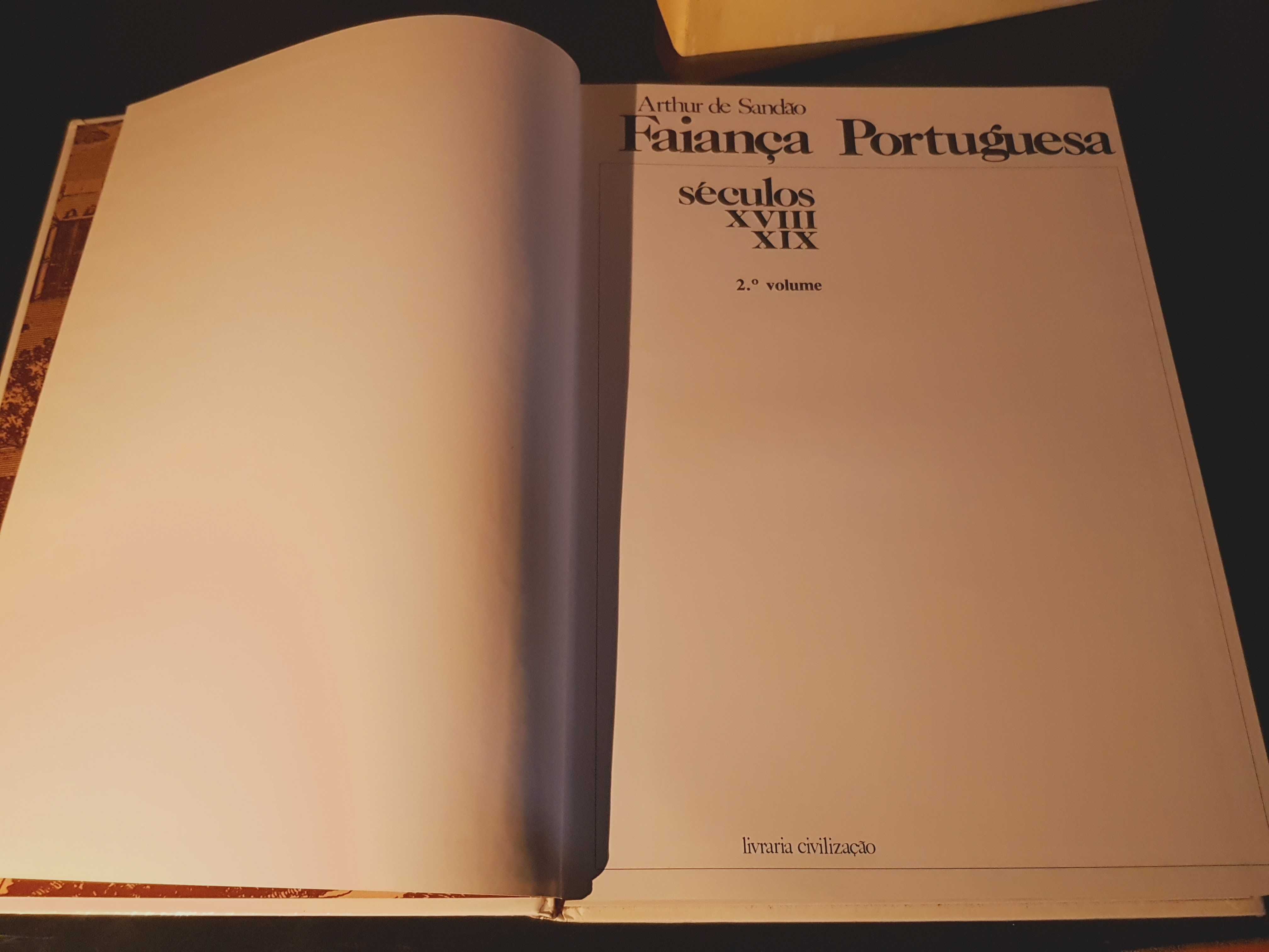 2 Livros Faiança Portuguesa / Reynaldo dos Santos - Arthur de Sandão