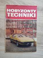 Czasopismo Horyzonty Techniki Nr 2 1975 Fiat 125p Coupe PRL