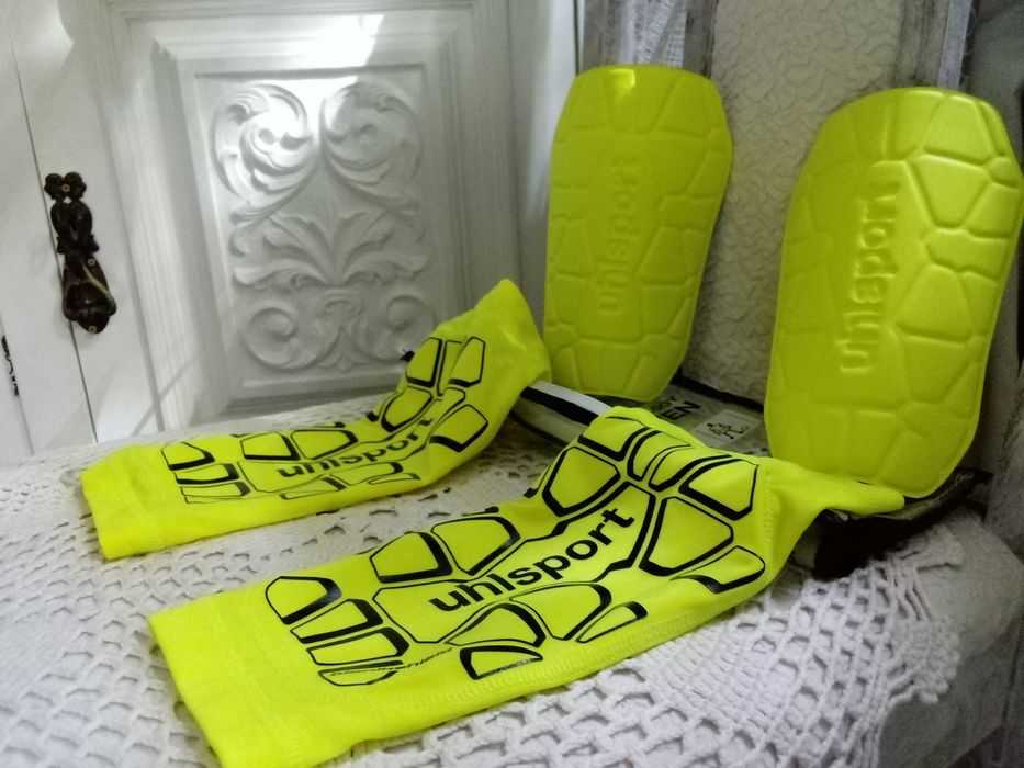 NOWE Uhl Sport Bionik Shield ochraniacze na piszczel piłka nożna