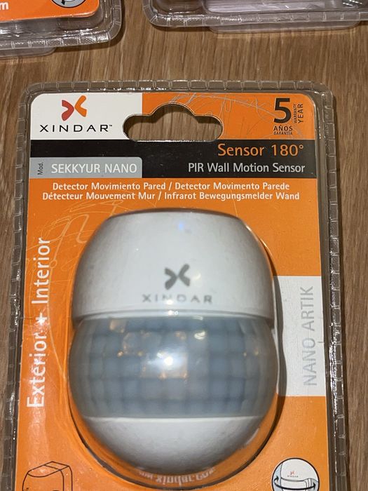 3 Mini detector de movimento de parede