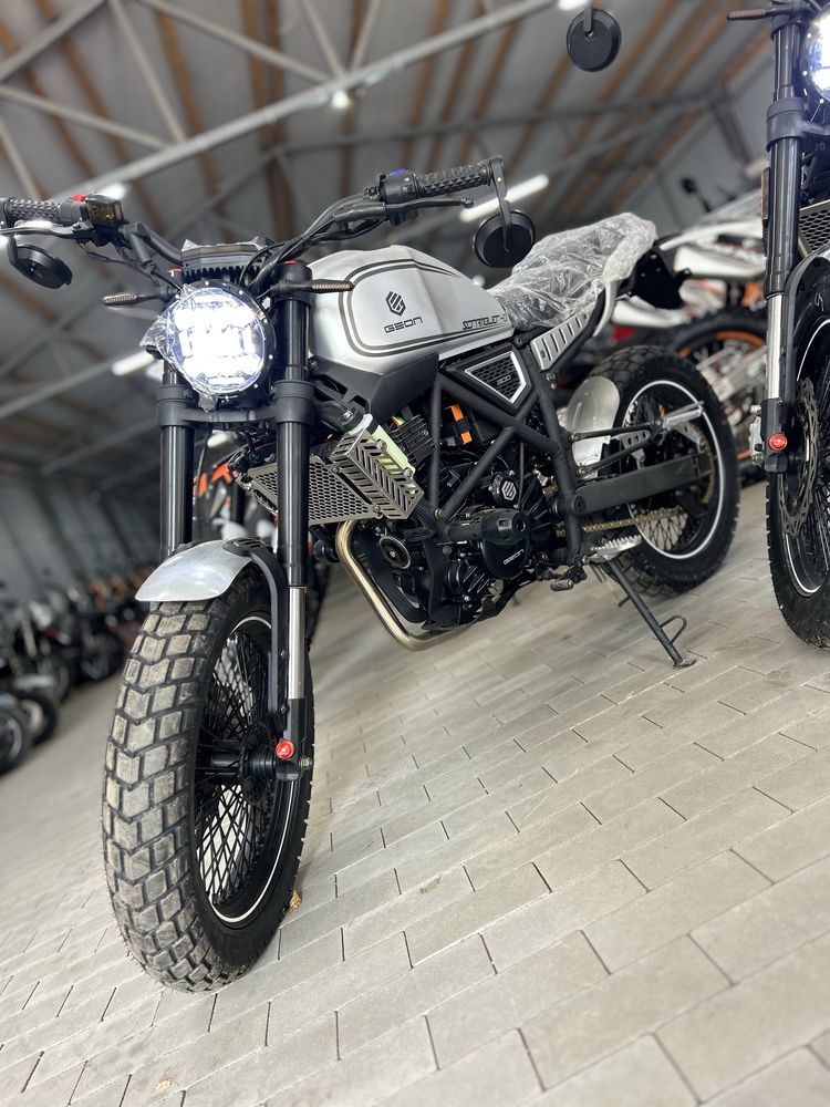 Мотоцикл Geon Scrambler 300 || покоління, Новинка 2025 року, Доставка