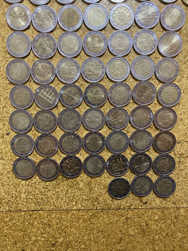 Coleção 115 moedas de 2€